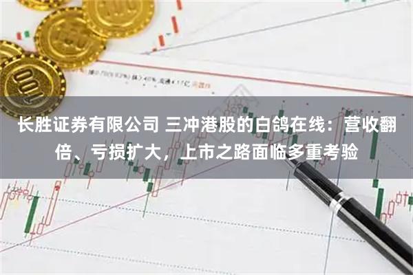 长胜证券有限公司 三冲港股的白鸽在线：营收翻倍、亏损扩大，上市之路面临多重考验